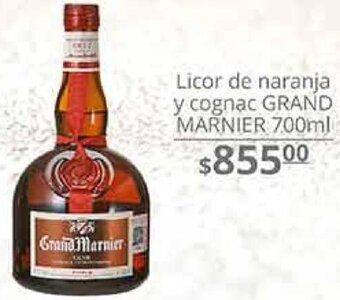 La Comer Licor de Naranja y Cognac Grand Marnier 700ml oferta