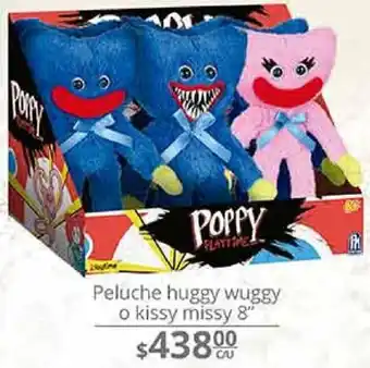 Peluche Huggy Wuggy o Kissy Missy 8"