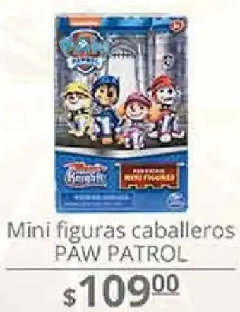 La Comer Mini Figuras Caballeros Paw Patrol oferta