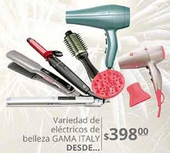 Variedad de Eléctricos de Belleza Gama Italy