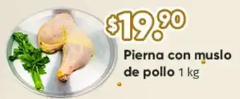 Pierna con Muslo de Pollo 1kg