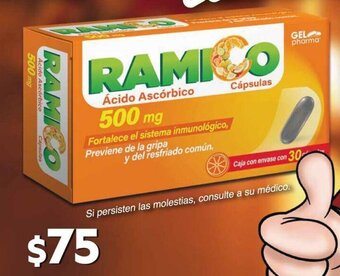 Ramico Ásido Ascórbico 500mg