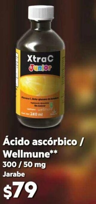 Ácido Ascórbico/Wellmune 300/50mg