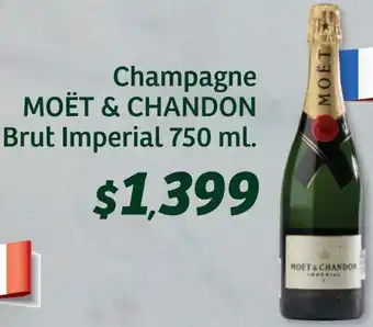 Champagne Moët & Chandon Brut Imperial 750ml