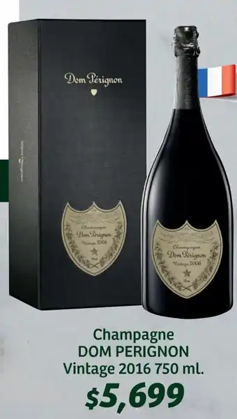 Champagne DOM PERIGNON Vintage 2016 750ml