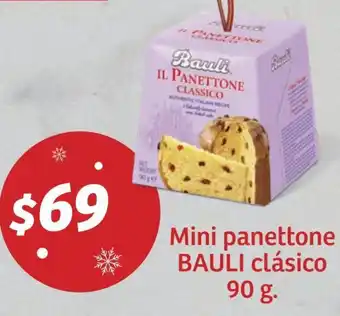 Soriana Híper Mini Panettone Bauli Clásico 90g oferta
