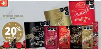 Variedad de Chocolates Lindt