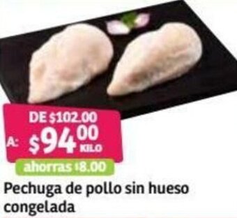 Soriana Híper Pechuga De Pollo Sin Hueso Congelada oferta