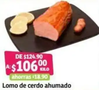 Soriana Híper Lomo De Cerdo Ahumado oferta
