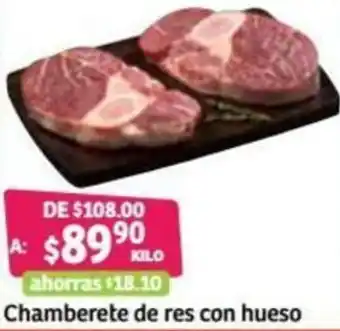 Soriana Híper Chamberete De Res Con Hueso oferta