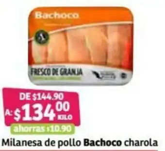 Soriana Híper Milanesa De Polla Bachoco Charola oferta