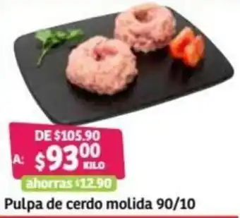 Soriana Híper Pulpa De Cerdo Molida 90/10 oferta