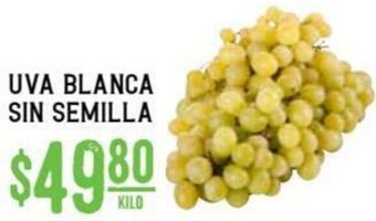 Soriana Híper Uva Blanca Sin Semilla oferta