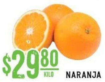 Soriana Híper Naranja oferta