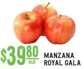 Soriana Híper Manzana Royal Gala oferta