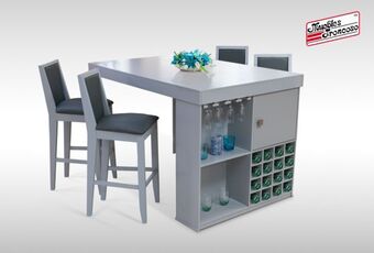 Barra montana gris - bancos