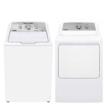 The Home Depot Combo lavadora 18kg y secadora 20kg blanco mabe oferta