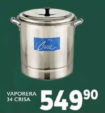 Vaporera 34 Crisa