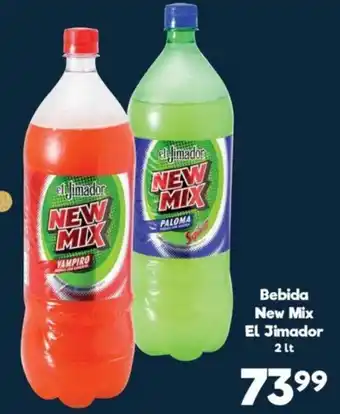 Bebida New Mix El Jimador 2L