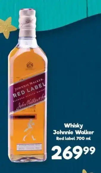 S-Mart Whisky Johnnie Walker Red Label 700ml oferta
