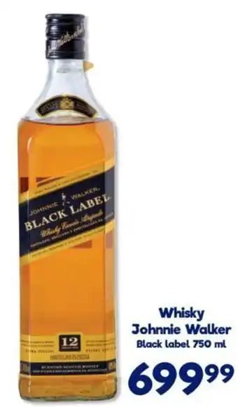 Whisky Johnnie Walker Black Label 750ml
