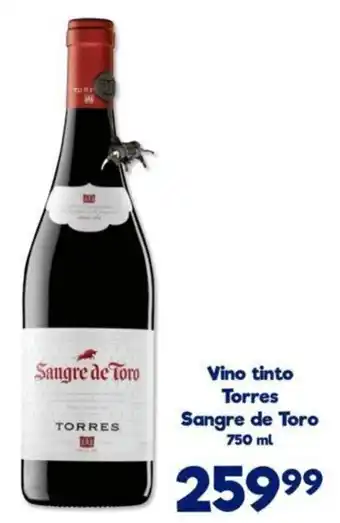 Vino Tinto Torres Sangre de Toro 750ml