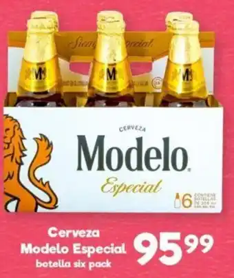 Cerveza Modelo Especial Botella Six Pack