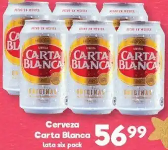 Cerveza Carta Blanca Lata Six Pack