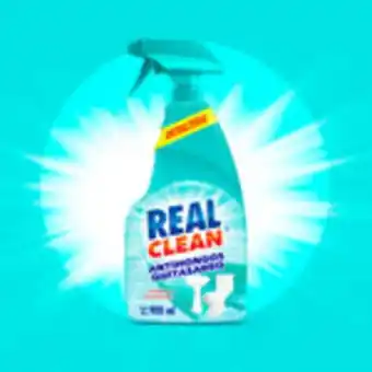 Limpiador de baños antihongos real clean, 900ml