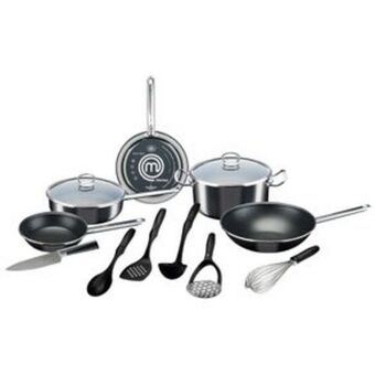 El Bodegón Batería de cocina de 13 piezas masterchef de vitroacero® con antiadherente duraflon® pro oferta