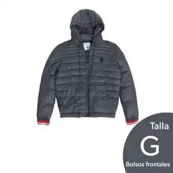 Sam's Club Chamarra para caballero u.s. polo assn. talla g gris oferta