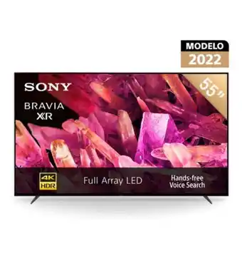 Palacio de Hierro Pantalla sony 55" xr-55x90k bravia xr 4k ultra hd smart google tv - modelo 2022 oferta