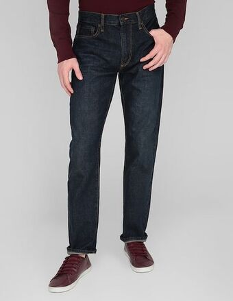 GAP Jeans straight lavado rinse para hombre oferta