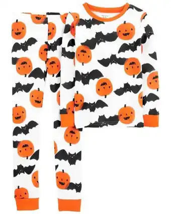 Carter's Conjunto de 2 piezas de pijama de algodón de ajuste 100% perfecto de halloween carter's oferta