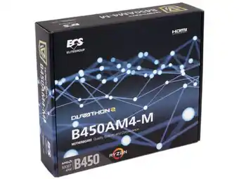 PCEL T. madre ecs b450am4-m, chipset amd b450, soporta: amd ryzen y 7º gen de la serie a / athlon, memoria: ddr4 2666/2400/2133 mh oferta