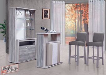 Muebles Troncoso Cantina akane olivo barra y contrabarra oferta