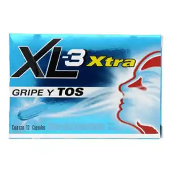 Xl-3 xtra gripa/tos ca