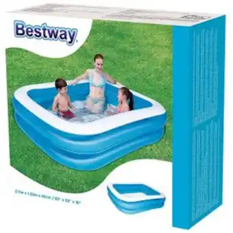 Alberca familiar best way azul 12819