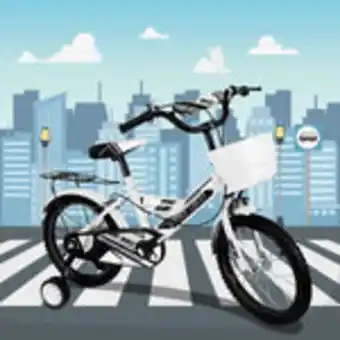 Waldos Bicicleta rodada 16 para niño, ruedas de apoyo oferta