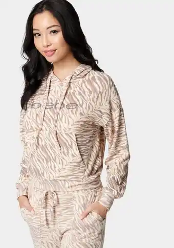 Bebe Bebe logo knit hoodie oferta