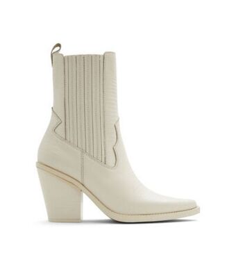 Botines con tacón alto ancho mujer
