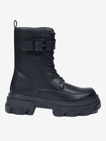 Bota combat para mujer