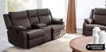 Casa de las Lomas Love seat reclinable danielle café oferta