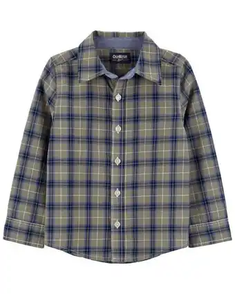 Camisa con botones delanteros oshkosh b'gosh