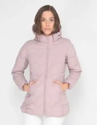 Suburbia Chamarra contempo con capucha para mujer oferta