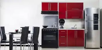 Muebles Dico Cocina 200 cm osaka rojo oferta