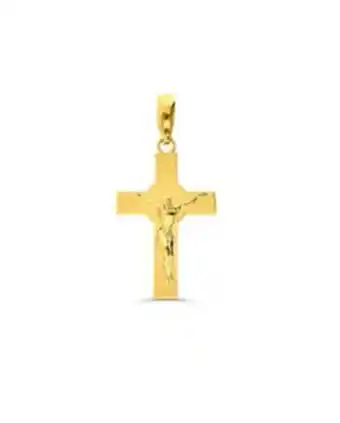 Joyerías Bizzarro Crucifijo en oro amarillo 14k sin cadena (6 cm largo) oferta