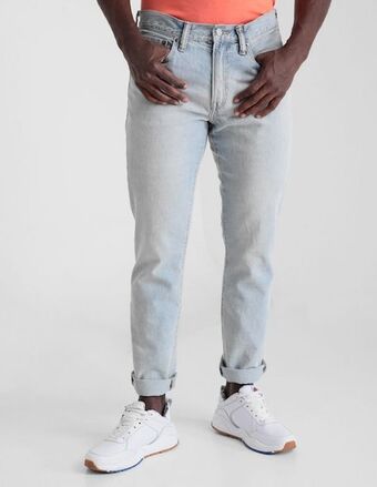 GAP Jeans straight lavado claro para hombre oferta