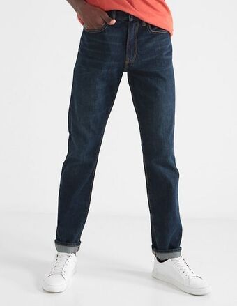 GAP Jeans straight gap lavado stone wash para hombre oferta