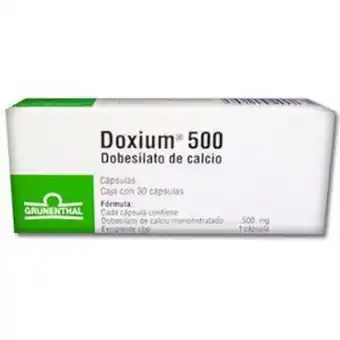 Farmacias San Isidro y San Borja Doxium-500 500mg cap c oferta